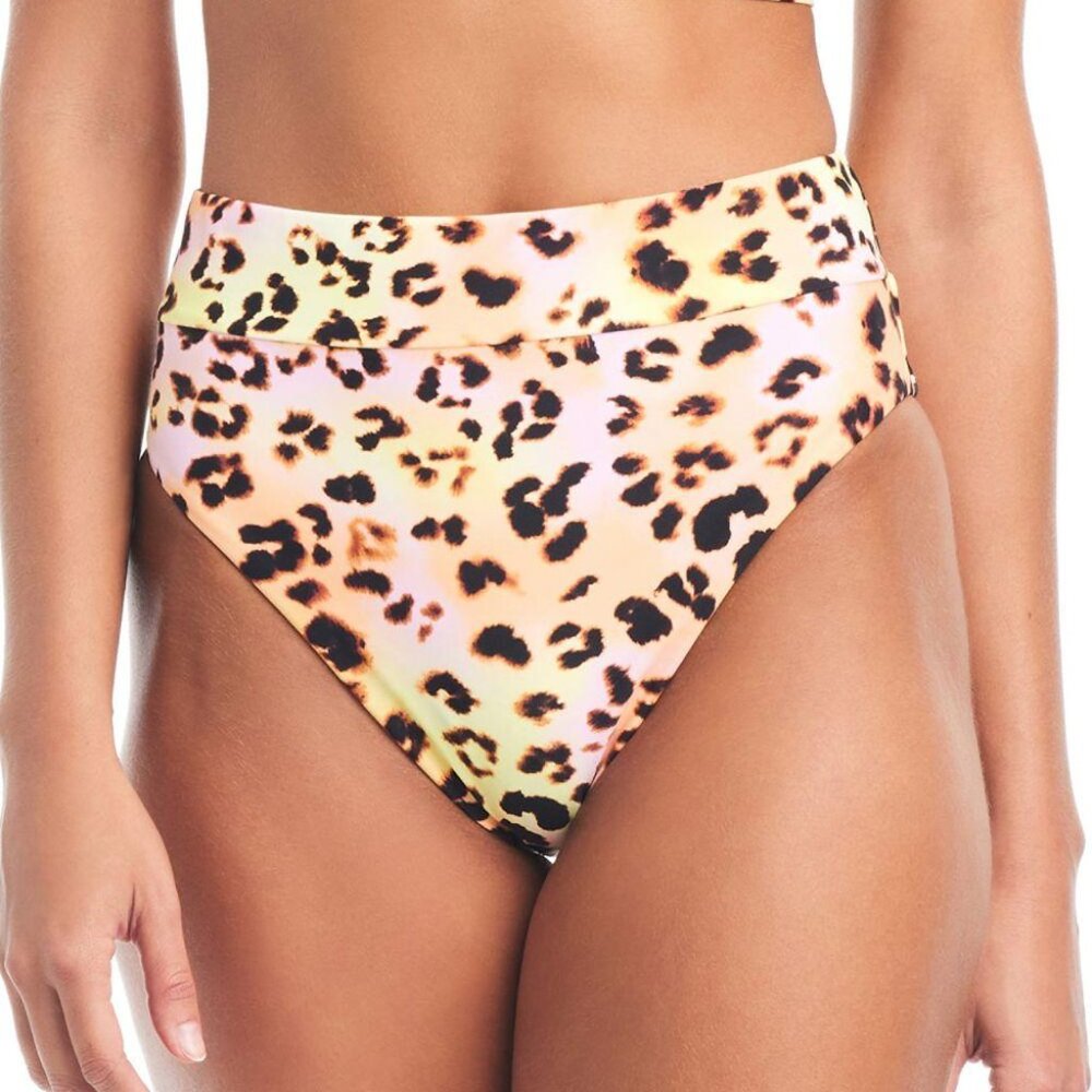 Bar III Womens Animal-Print High-Wais Multi XL